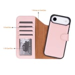 Bloominbag Bloomcase Magic Wallet Blush Hakiki Deri Iphone 17 Air(6.5