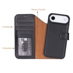 Bloominbag Bloomcase Magic Wallet Crimson Red Hakiki Deri Iphone 17 Air(6.5