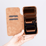 Bloominbag Bloomcase Magic Wallet Saddle Brown Apple Iphone 17 Pro (6.3