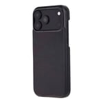 Bloominbag Bloomcase Vectra Obsidian Black Iphone 18 Pro Magsafe Hakiki Deri Kılıf