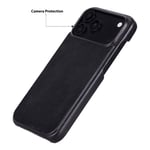 Bloominbag Bloomcase Vectra Obsidian Black Iphone 18 Pro Max Magsafe Hakiki Deri Kılıf