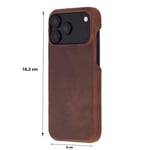 Bloominbag Bloomcase Vectra Saddle Heritage Brown Iphone 18 Pro Max Magsafe Hakiki Deri Kılıf