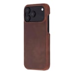 Bloominbag Bloomcase Vectra Saddle Heritage Brown Iphone 18 Pro Magsafe Hakiki Deri Kılıf