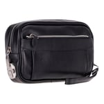 Bloominbag Bloomclutch Forge Obsidian Black Luxe Hakiki Deri Unisex Clutch