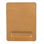 Bloominbag Bloomdesk Ease Burnished Brass Hakiki Deri Bilek Destekli Mouse Pad