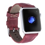 Bloominbag Bloominband Mulberry Wine Deri Apple Watch Kordon-40/41/42 Mm