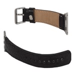 Bloominbag Bloominband Noir Croco Deri Apple Watch Kordonu-44/45/46/49mm