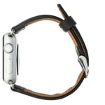 Bloominbag Bloominband Obsidian Black Deri Apple Watch Kordonu-44/45/46/49mm