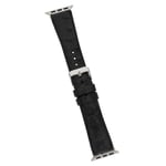 Bloominbag Bloominband Obsidian Black Deri Apple Watch Kordonu-44/45/46/49mm