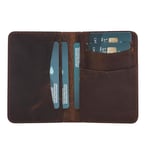 Bloominbag Bloomledger Amberwood Hakiki Deri Bifold Cüzdan