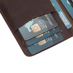 Bloominbag Bloomledger Amberwood Hakiki Deri Bifold Cüzdan