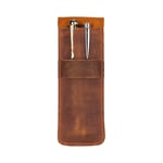 Bloominbag Bloompenpouch Çift Kalemlik Mocassin Deri Kılıf
