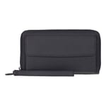 Bloominbag Bloomporter Shadow Black Hakiki Deri Telefon Bölmeli Cüzdan
