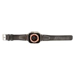 Bloominbag Bloomstrap Avilla Ash Gray Hakiki Deri Apple Watch Kayışı-44/45/46/49mm