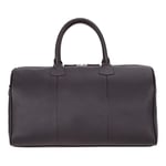 Bloominbag Bloomvoyager Cognac Clay Hakiki Deri Seyahat Çantası – Unisex Hafta Sonu Duffle Seyahat Çantası