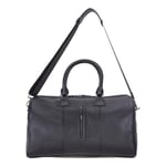 Bloominbag Dolly Voyager Pebble Black Hakiki Deri Weekender & Duffle Seyahat Çantası