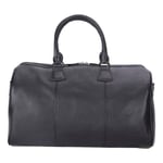 Bloominbag Dolly Voyager Pebble Black Hakiki Deri Weekender & Duffle Seyahat Çantası