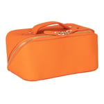 Bloominbag Ella Amber Bloom – Deri Seyahat Ve Makyaj Çantası
