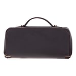 Bloominbag Ella Terra Espresso Brown Deri Seyahat Ve Makyaj Çantası