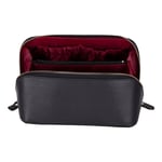 Bloominbag Ella Terra Onyx Black Deri Seyahat Ve Makyaj Çantası
