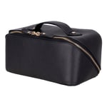 Bloominbag Ella Terra Onyx Black Deri Seyahat Ve Makyaj Çantası