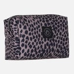 Bloominbag Leopard Cita Noir Makyaj Çantası Ve Kompakt Kozmetik Organizer