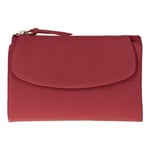 Bloominbag Élia Crimson Red Medium Deri Kadın Cüzdan & Clutch