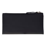 Bloominbag Élia Double Band Noir Black-red Large Deri Kadın Cüzdan & Clutch