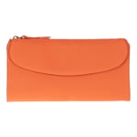 Bloominbag Élia Pebble Orange Large Deri Kadın Cüzdan & Clutch
