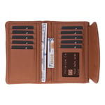 Bloominbag Élia Warm Tan Medium Deri Kadın Cüzdan & Clutch