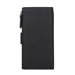 Bloominbag Lozan Strap Shadow Black Gerçek Deri Çapraz Askılı Telefon Bölmeli Cüzdan Çanta