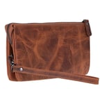 Bloominbag Majeste Rust Brown Curated Deri Clutch Bag