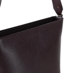 Bloominbag Milano Zip Tote – Toffee Brown Hakiki Deri Askılı Kadın Omuz Çantası
