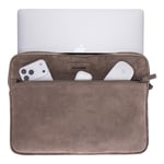 Bloominbag Mist Still Hakiki Süet Deri 15-16 Inç Macbook/laptop Kılıfı