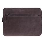 Bloominbag Mocha Still Hakiki Süet Deri 13-14 Inç Macbook/laptop Kılıfı
