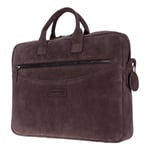 Bloominbag Mocha Still Hakiki Süet Deri 15-16 Inç Macbook/laptop Çantası