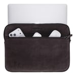 Bloominbag Mocha Still Hakiki Süet Deri 15-16 Inç Macbook/laptop Kılıfı