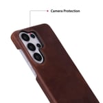 Bloominbag Monte Espresso Brown Deri Telefon Kılıfı Samsung Galaxy S26 Ultra (6.9