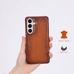 Bloominbag Monte Siena Tan Deri Telefon Kılıfı Samsung Galaxy S26 Plus (6.7