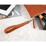 Bloominbag Muted Chestnut – Deri Makyaj Çantası