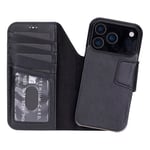 Bloominbag Porta Noir Black Deri Iphone 17 Pro (6.3