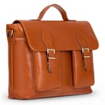 Bloominbag Rivoli Cognac Tan Hakiki Deri 15–16 Inç Laptop Ve Evrak Çantası