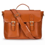 Bloominbag Rivoli Cognac Tan Hakiki Deri 13–14 Inç Laptop Ve Evrak Çantası