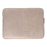 Bloominbag Sand Still Hakiki Süet Deri 15-16 Inç Macbook/laptop Kılıfı