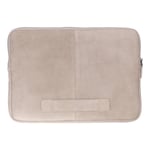 Bloominbag Sand Still Hakiki Süet Deri 13-14 Inç Macbook/laptop Kılıfı