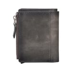 Bloominbag Siena Ash Gray Mekanizmalı Deri Cüzdan & Kartlık (rfid Korumalı)