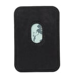 Bloominbag Snapé Noir Black Mıknatıslı Deri Telefon Kartlık