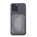 Bloominbag Snapé Stone Gray Mıknatıslı Deri Telefon Kartlık