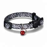 Bloominbag Swissplus Urban Paws Zebra Noir Recycled Kedi Tasması- 10 Mm