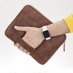 Bloominbag Torino Saddle Brown Super Slim 16inç Laptop / Macbook Kılıf
